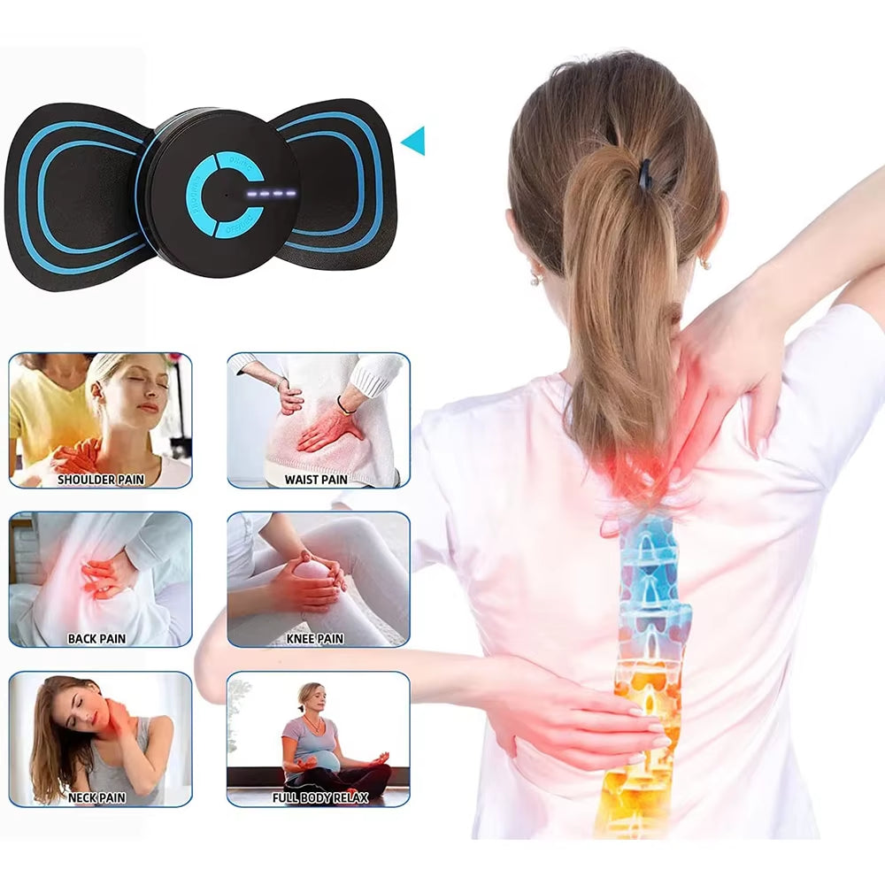 Intelligent Cervical Massage Stick Mini Neck and Shoulder Massager Mini Electric Portable Neck Massager