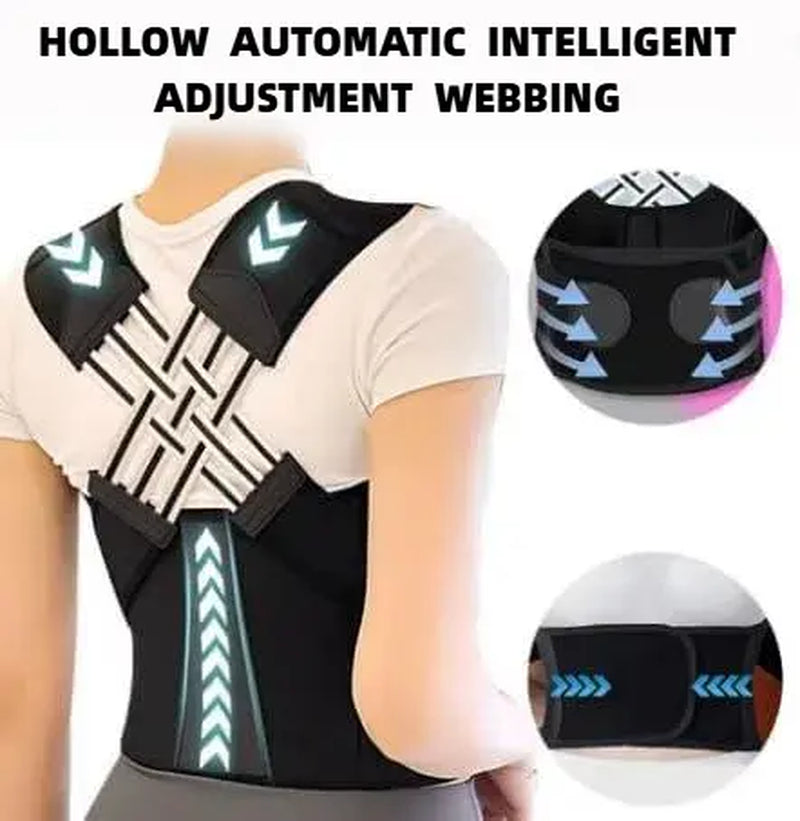 Invisible Posture Corrector Unisex Smart Invisible Posture Belt - Say Goodbye to Hunching, Achieve an Upright Stance!